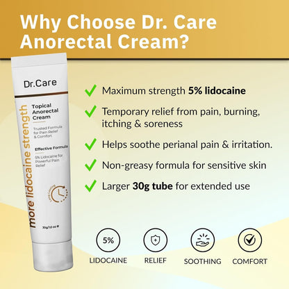 Dr. Care Numbing Cream - 30g || Pay for 1 - Get 1 Free